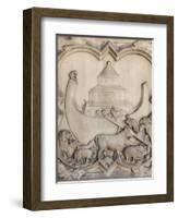 Noah's Ark, Sainte-Chapelle, Paris, France, Europe-Godong-Framed Photographic Print