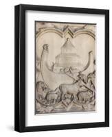 Noah's Ark, Sainte-Chapelle, Paris, France, Europe-Godong-Framed Photographic Print