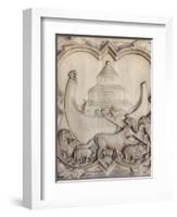 Noah's Ark, Sainte-Chapelle, Paris, France, Europe-Godong-Framed Photographic Print