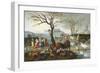 Noah's Ark: The Animals Leave the Ark-Jacob Bouttats-Framed Giclee Print