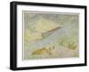 Noah's Ark, The Ark Weathers Some Pretty Rough Weather as the Storm Build Up-E. Boyd Smith-Framed Art Print