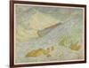 Noah's Ark, The Ark Weathers Some Pretty Rough Weather as the Storm Build Up-E. Boyd Smith-Framed Art Print