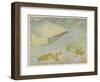 Noah's Ark, The Ark Weathers Some Pretty Rough Weather as the Storm Build Up-E. Boyd Smith-Framed Art Print