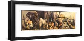 Noah's Ark-Haruko Takino-Framed Art Print