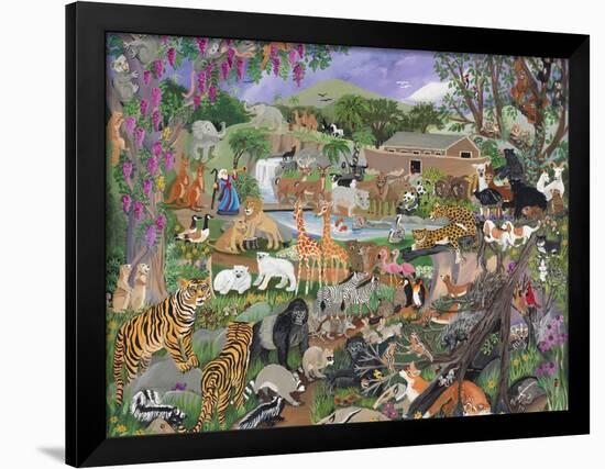 Noah’s Ark-Carol Salas-Framed Giclee Print