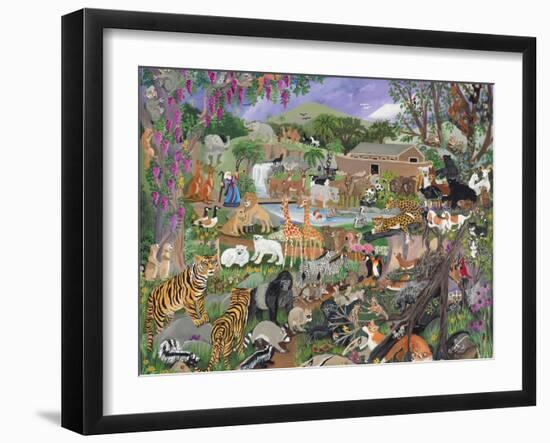 Noah’s Ark-Carol Salas-Framed Giclee Print