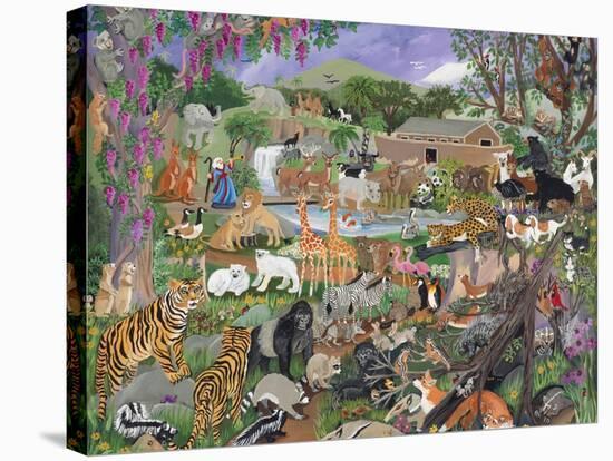 Noah’s Ark-Carol Salas-Stretched Canvas