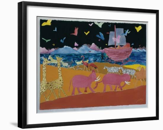 Noah's Ark-Erik Slutsky-Framed Giclee Print