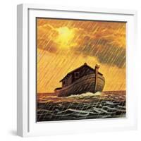 Noah's Ark-English School-Framed Giclee Print