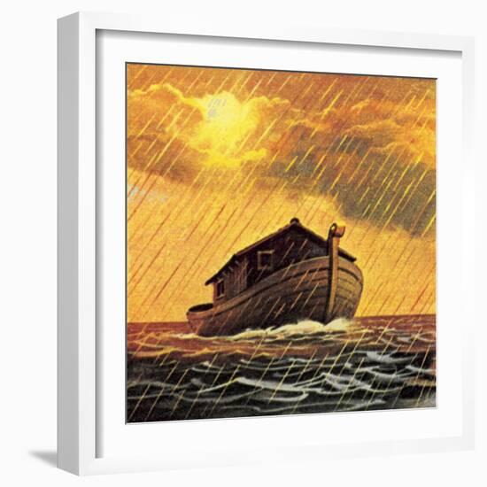 Noah's Ark-English School-Framed Giclee Print