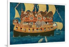 Noah's Ark-Linda Benton-Framed Giclee Print