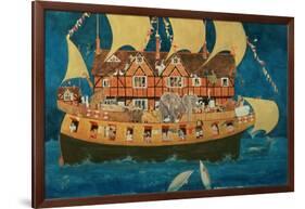 Noah's Ark-Linda Benton-Framed Giclee Print