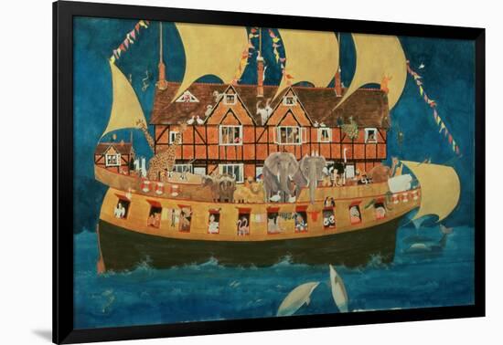 Noah's Ark-Linda Benton-Framed Giclee Print