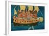 Noah's Ark-Linda Benton-Framed Giclee Print