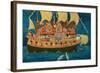Noah's Ark-Linda Benton-Framed Giclee Print