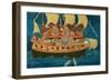 Noah's Ark-Linda Benton-Framed Giclee Print