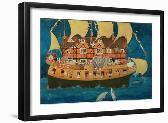 Noah's Ark-Linda Benton-Framed Giclee Print