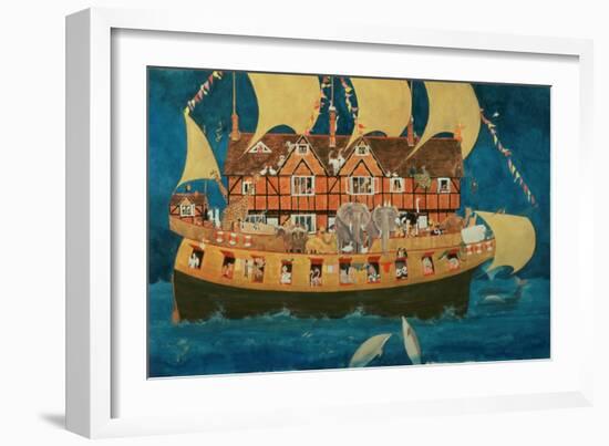 Noah's Ark-Linda Benton-Framed Giclee Print