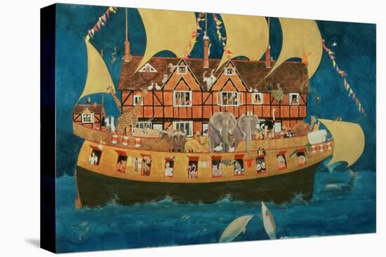 Noah's Ark-Linda Benton-Stretched Canvas