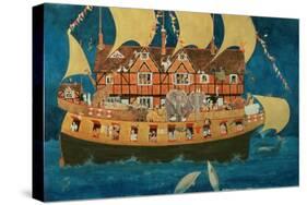 Noah's Ark-Linda Benton-Stretched Canvas