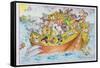 Noah's Crazy Ark, 1999-Maylee Christie-Framed Stretched Canvas
