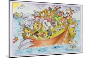 Noah's Crazy Ark, 1999-Maylee Christie-Mounted Giclee Print