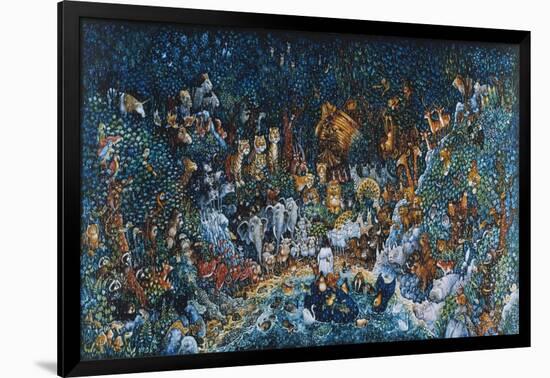 Noah's Dilemma Long-Bill Bell-Framed Giclee Print