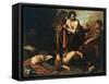 Noah's Drunkenness-Giovanni Andrea De Ferrari-Framed Stretched Canvas