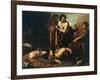 Noah's Drunkenness-Giovanni Andrea De Ferrari-Framed Giclee Print