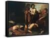 Noah's Drunkenness-Giovanni Andrea De Ferrari-Framed Stretched Canvas