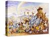 Noah's Happy Ending-Bill Bell-Stretched Canvas