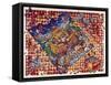 Noah's Puzzlement-Bill Bell-Framed Stretched Canvas