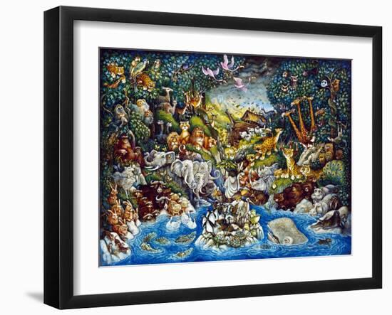 Noah's Quandary-Bill Bell-Framed Giclee Print