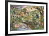 Noah’s Rainbow #5-Carol Salas-Framed Giclee Print