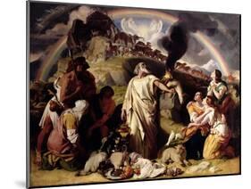 Noah's Sacrifice, 1847-53-Daniel Maclise-Mounted Giclee Print