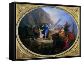 Noah's Sacrifice, C1688-1736-Nicolas Bertin-Framed Stretched Canvas