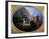 Noah's Sacrifice, C1688-1736-Nicolas Bertin-Framed Giclee Print