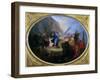 Noah's Sacrifice, C1688-1736-Nicolas Bertin-Framed Giclee Print