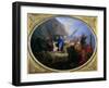 Noah's Sacrifice, C1688-1736-Nicolas Bertin-Framed Giclee Print