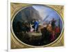 Noah's Sacrifice, C1688-1736-Nicolas Bertin-Framed Giclee Print