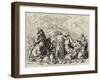 Noah's Sacrifice, the Ark Resteth on Ararat, the Bow Is Set in the Cloud-Daniel Maclise-Framed Giclee Print