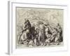 Noah's Sacrifice, the Ark Resteth on Ararat, the Bow Is Set in the Cloud-Daniel Maclise-Framed Giclee Print