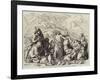 Noah's Sacrifice, the Ark Resteth on Ararat, the Bow Is Set in the Cloud-Daniel Maclise-Framed Giclee Print