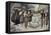 Noah's Sacrifice-James Tissot-Framed Stretched Canvas