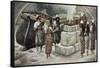 Noah's Sacrifice-James Jacques Joseph Tissot-Framed Stretched Canvas