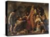 Noah's Sacrifice-Carlo Bellosio-Stretched Canvas