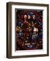 Noah's Sons, Wife and Daughters-In-Law Watch the Building of the Ark, from the Noah Window-null-Framed Giclee Print