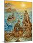 Noah's Sun Day-Bill Bell-Mounted Giclee Print