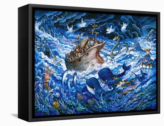 Noah's Voyage-Bill Bell-Framed Stretched Canvas