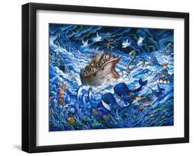 Noah's Voyage-Bill Bell-Framed Giclee Print